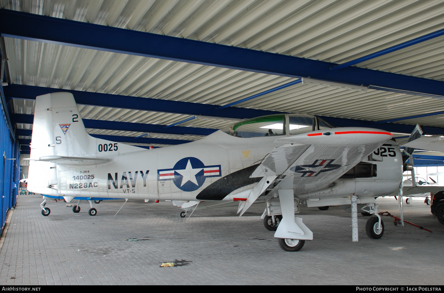 Aircraft Photo of N228AC / 140025 | North American T-28B Trojan | USA - Navy | AirHistory.net #381635