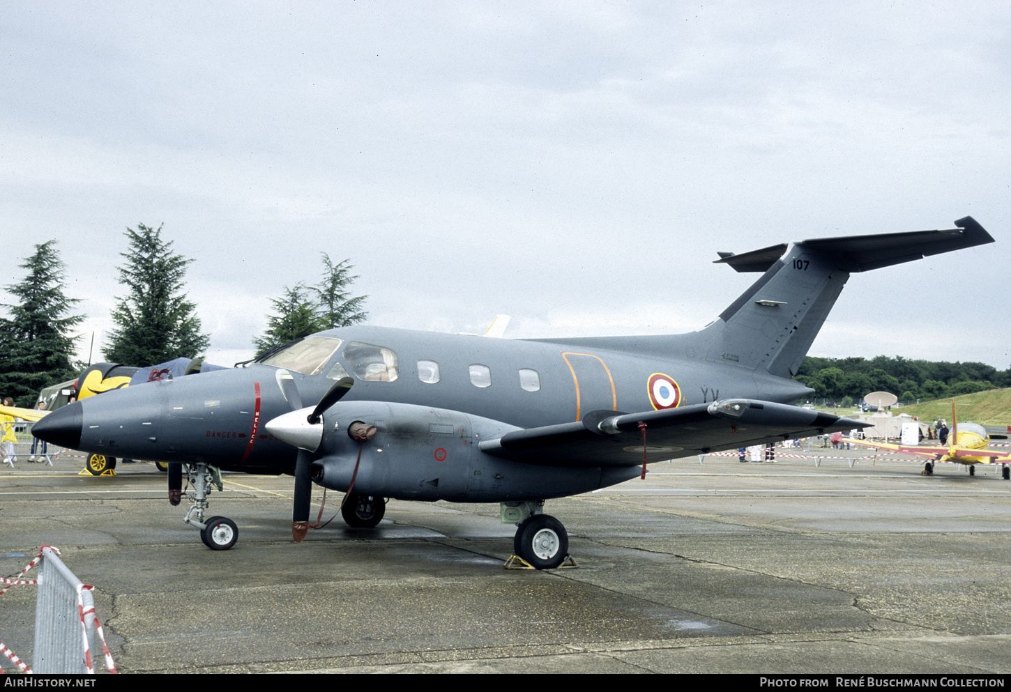 Aircraft Photo of 107 | Embraer EMB-121AA Xingu | France - Air Force | AirHistory.net #381637
