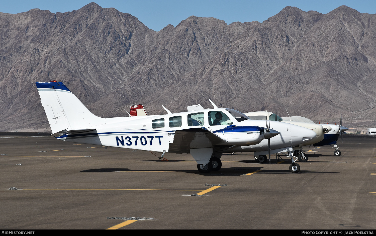 Aircraft Photo of N3707T | Beech 58 Baron | AirHistory.net #381644