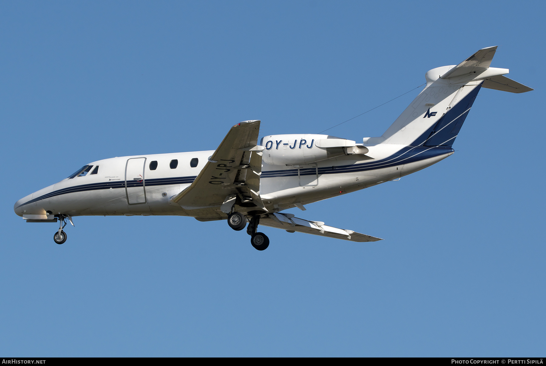 Aircraft Photo of OY-JPJ | Cessna 650 Citation III | North Flying | AirHistory.net #381646
