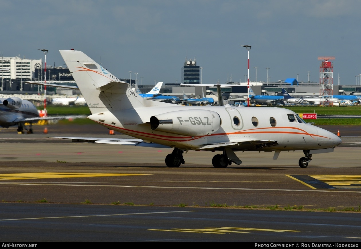 Aircraft Photo of F-GSLZ | Dassault Falcon 100 | Harmony Jets | AirHistory.net #381650