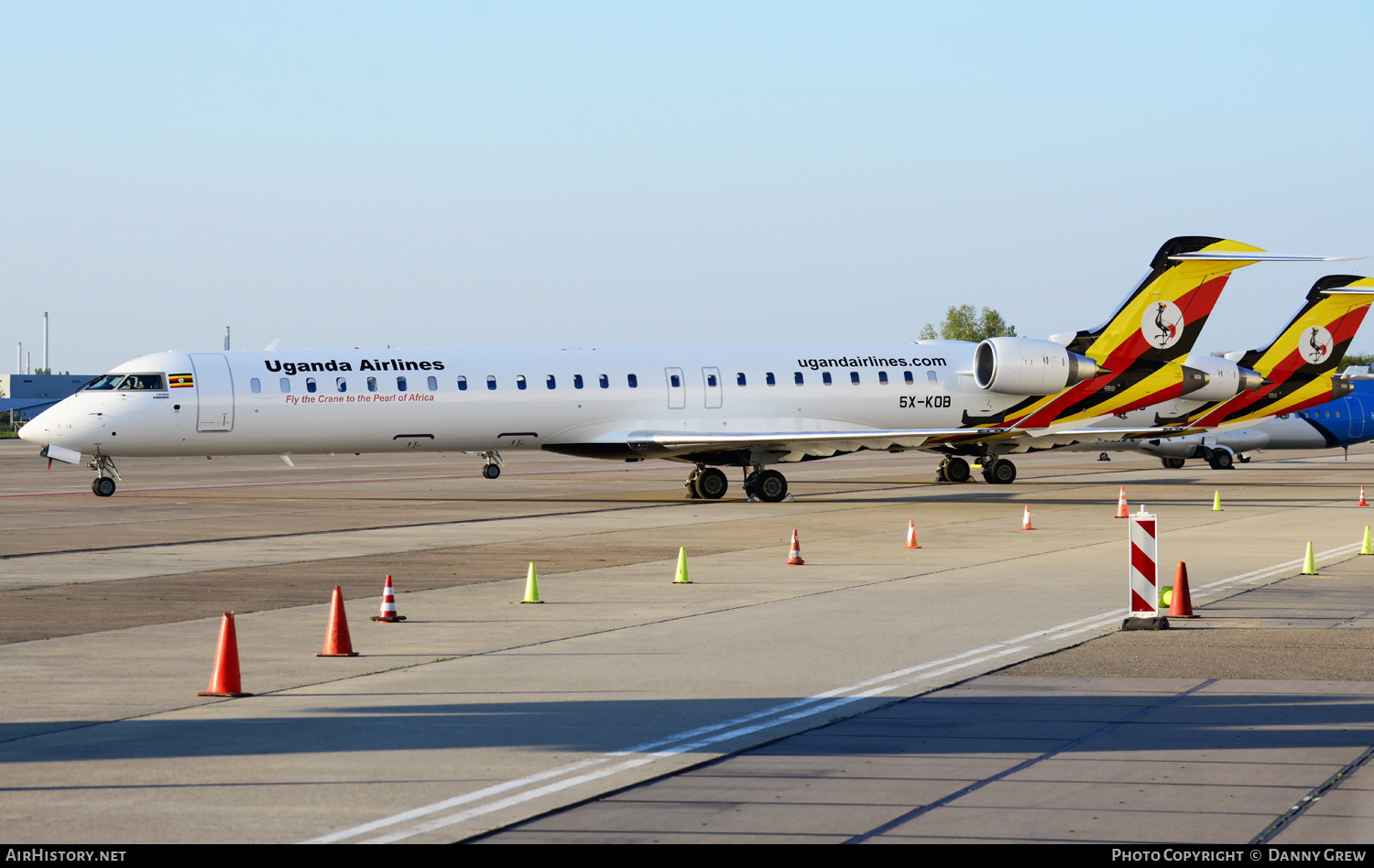 Aircraft Photo of 5X-KOB | Bombardier CRJ-900LR (CL-600-2D24) | Uganda Airlines | AirHistory.net #381660