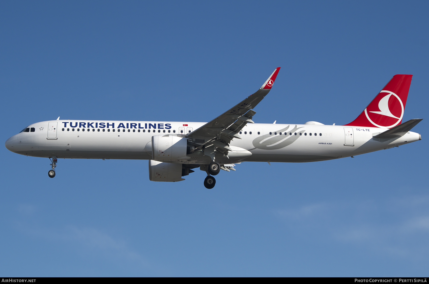 Aircraft Photo of TC-LTE | Airbus A321-271NX | Turkish Airlines | AirHistory.net #381664