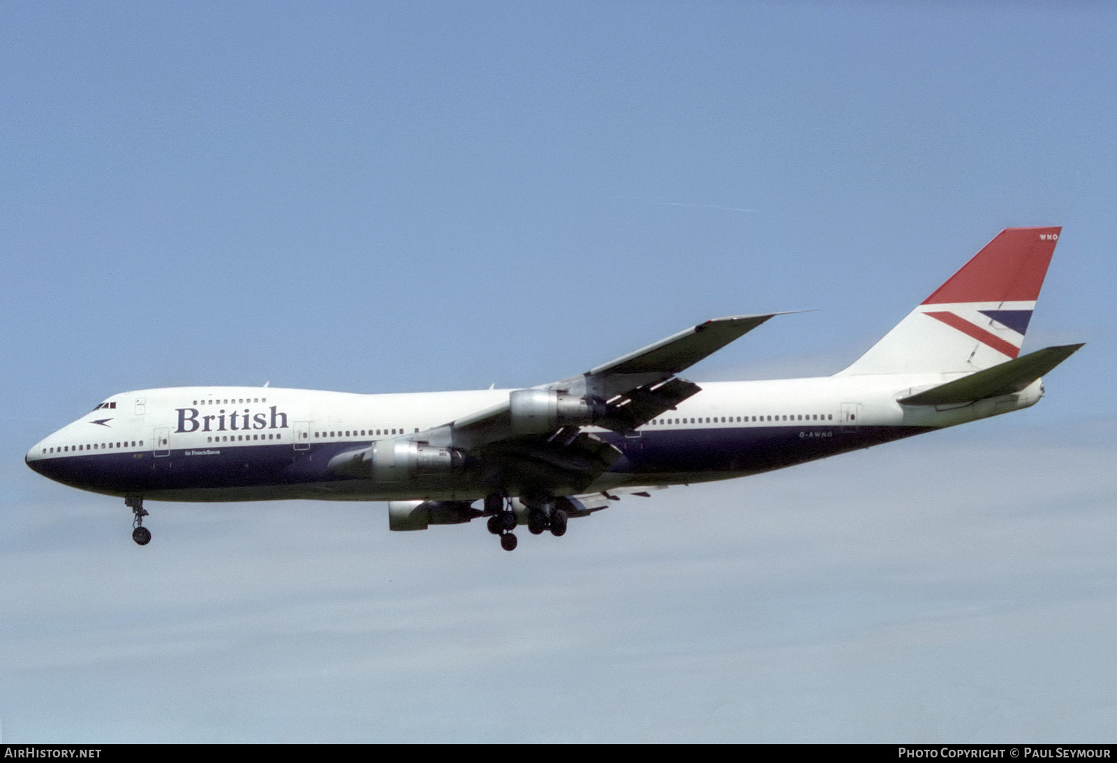 Aircraft Photo of G-AWNO | Boeing 747-136 | British Airways | AirHistory.net #381665