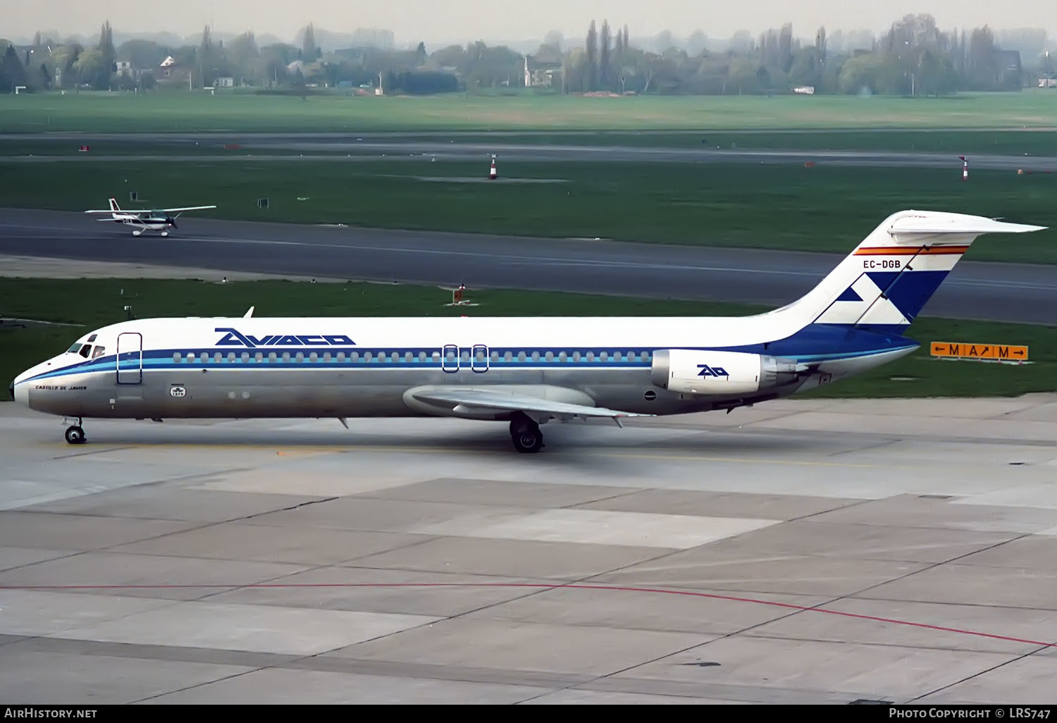 Aircraft Photo of EC-DGB | McDonnell Douglas DC-9-34 | Aviaco | AirHistory.net #381669