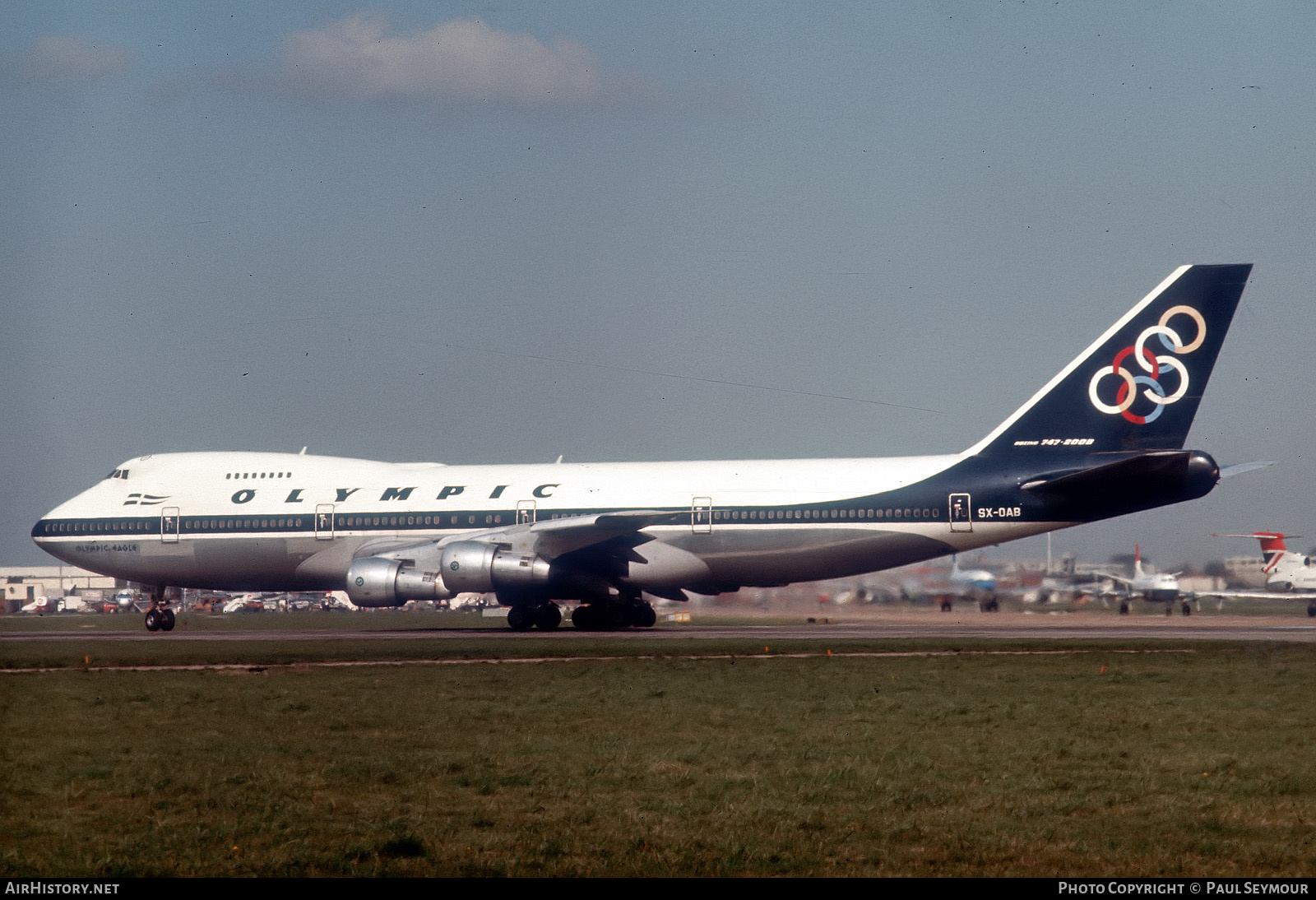 Aircraft Photo of SX-OAB | Boeing 747-284B | Olympic | AirHistory.net #381692