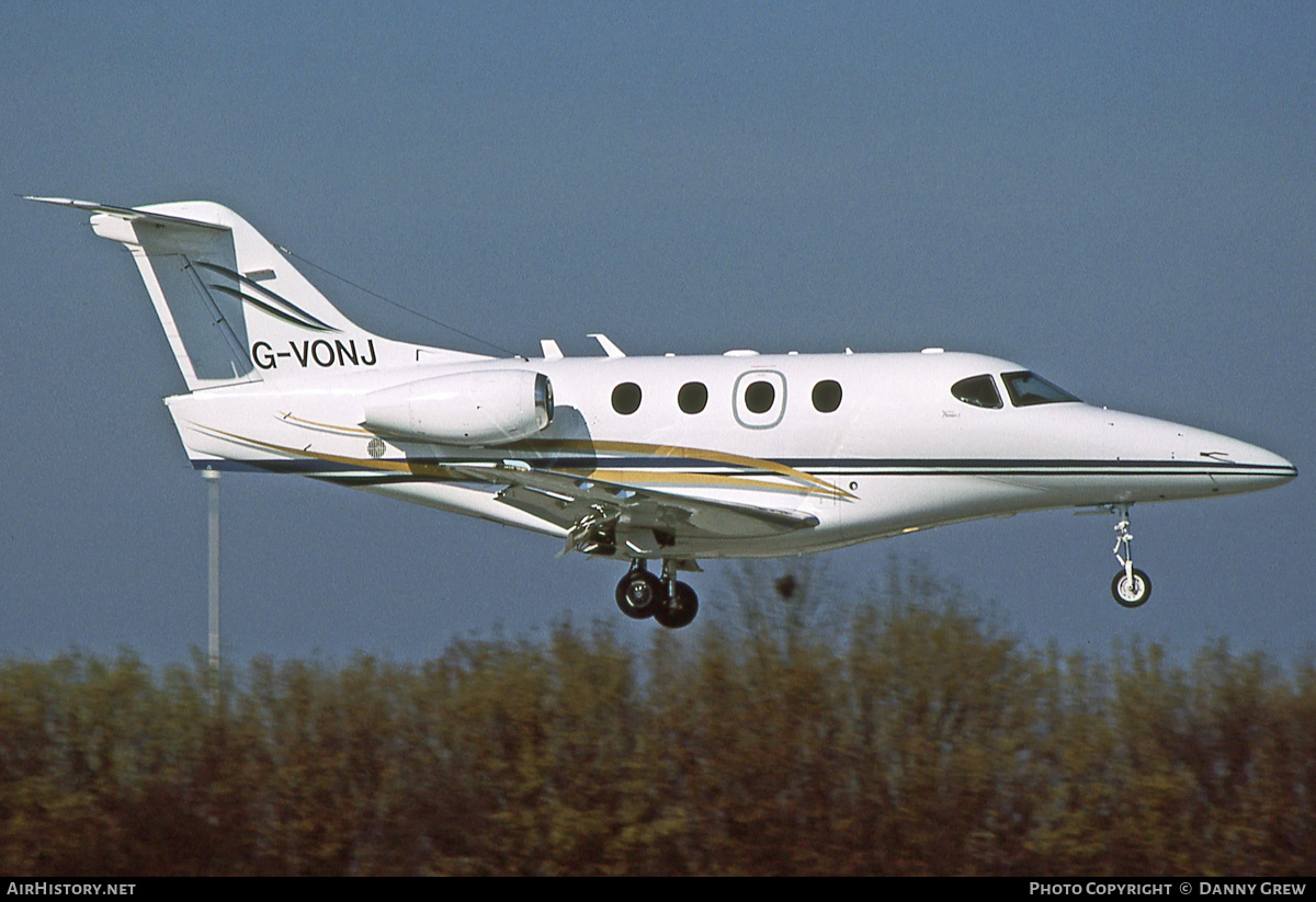 Aircraft Photo of G-VONJ | Raytheon 390 Premier I | AirHistory.net #381695