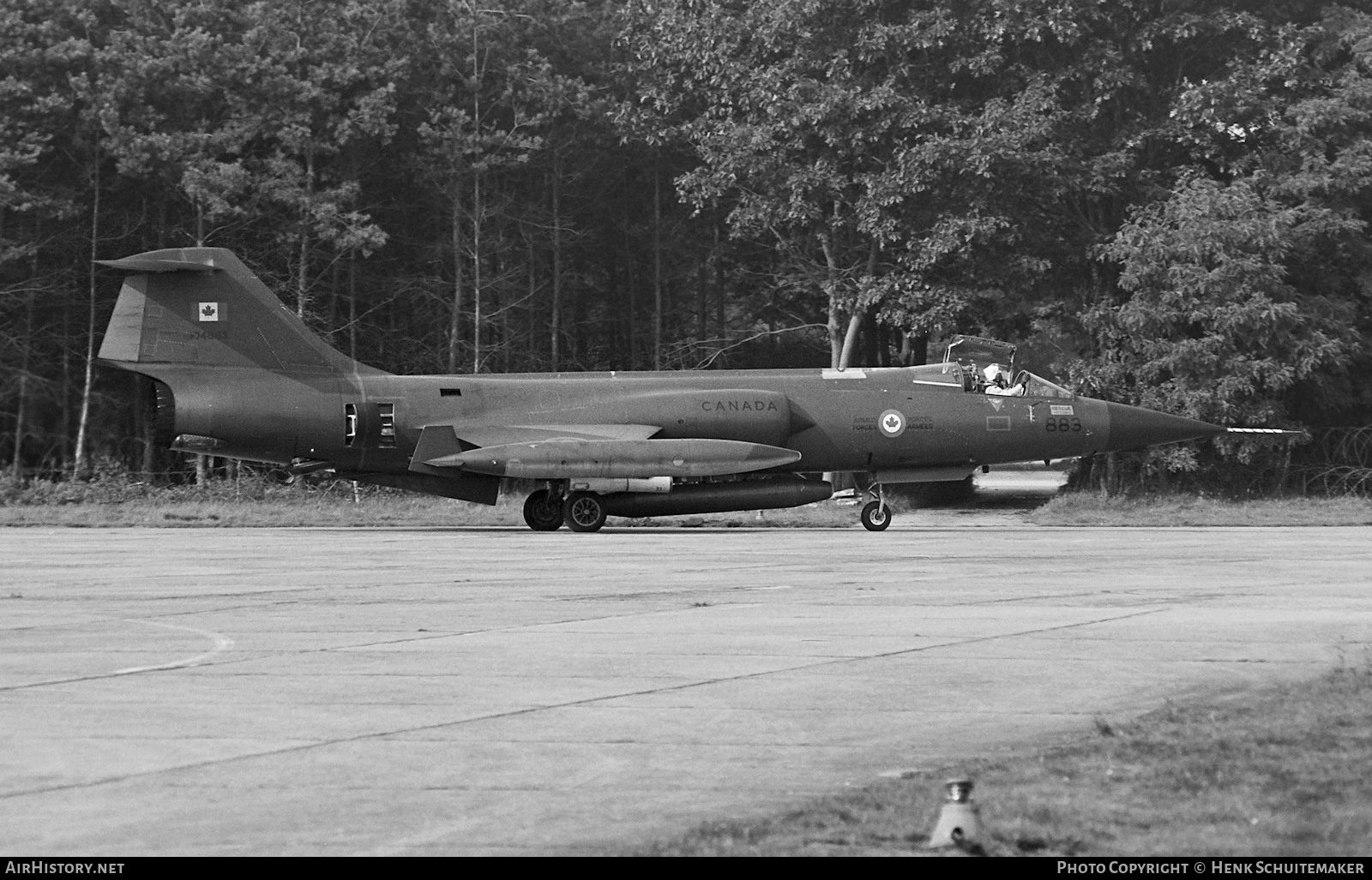 Aircraft Photo of 104883 | Canadair CF-104 Starfighter | Canada - Air Force | AirHistory.net #381708