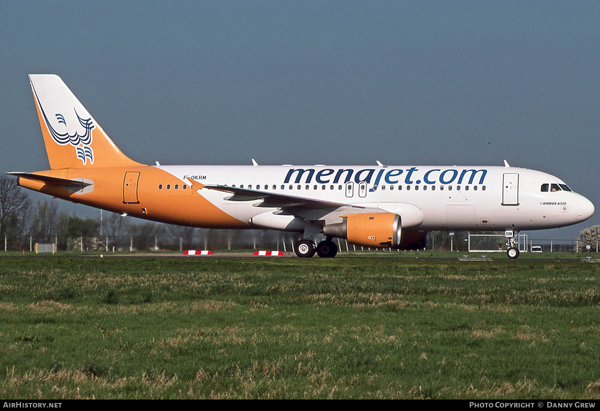 Aircraft Photo of F-OKRM | Airbus A320-211 | Menajet | AirHistory.net #381718