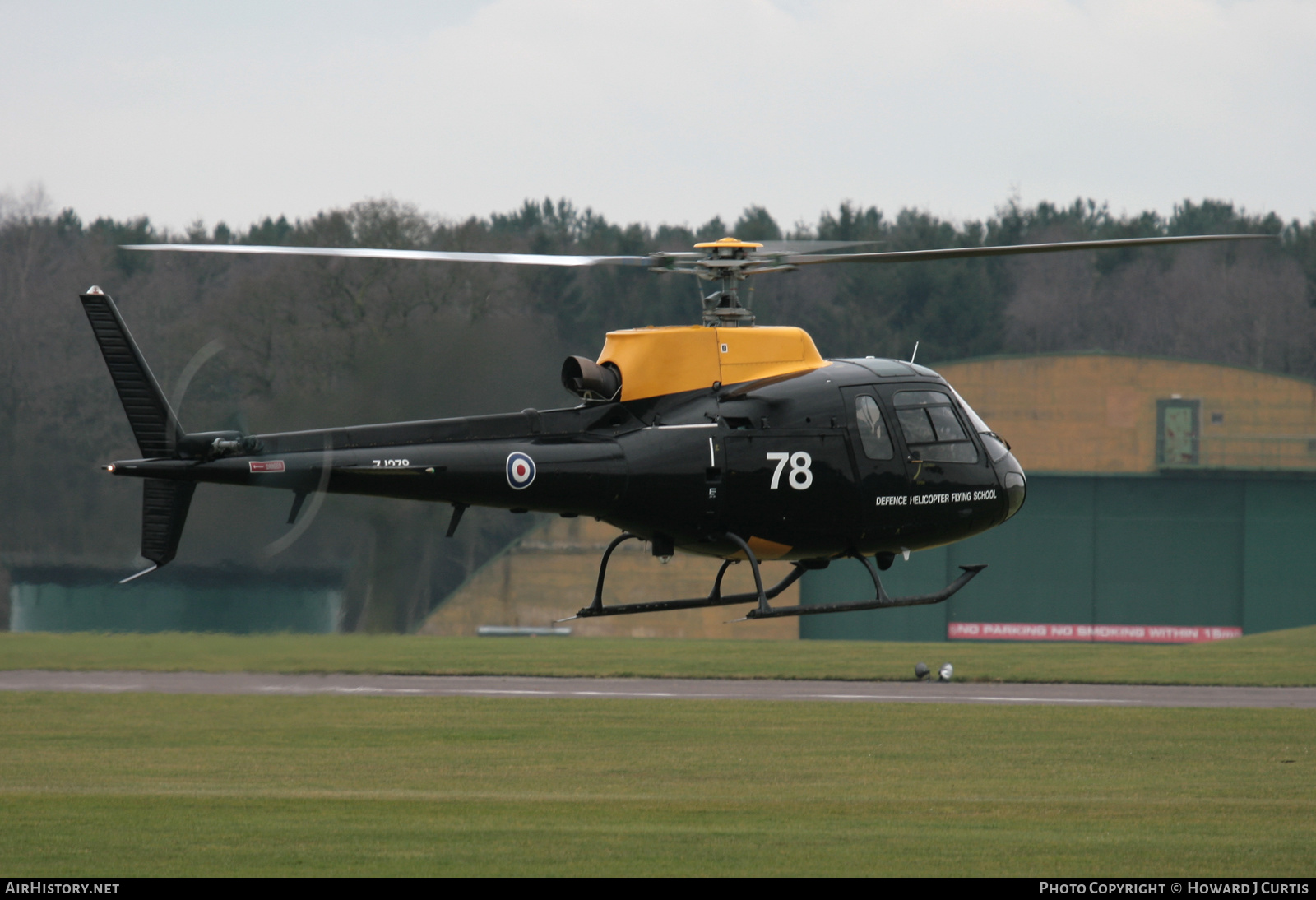 Aircraft Photo of ZJ278 | Eurocopter AS-350BB Squirrel HT1 | UK - Air Force | AirHistory.net #381729