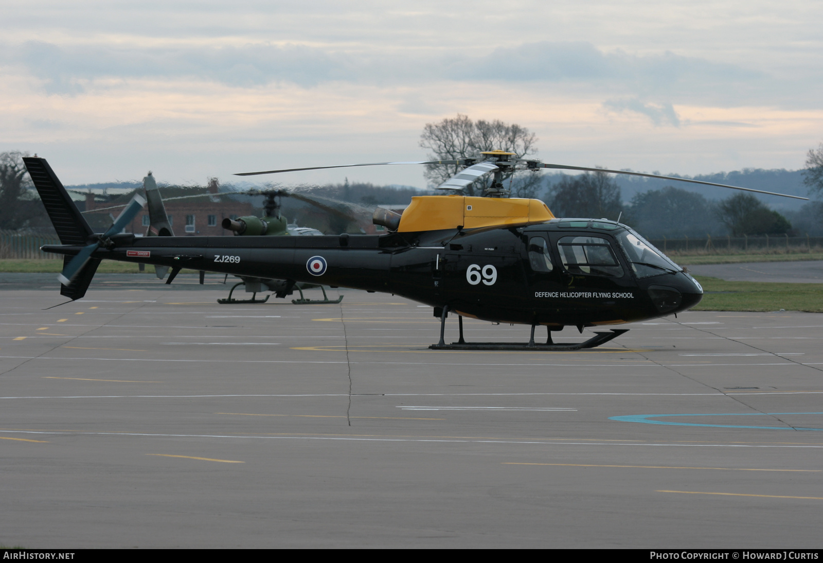Aircraft Photo of ZJ269 | Eurocopter AS-350BB Squirrel HT1 | UK - Air Force | AirHistory.net #381751