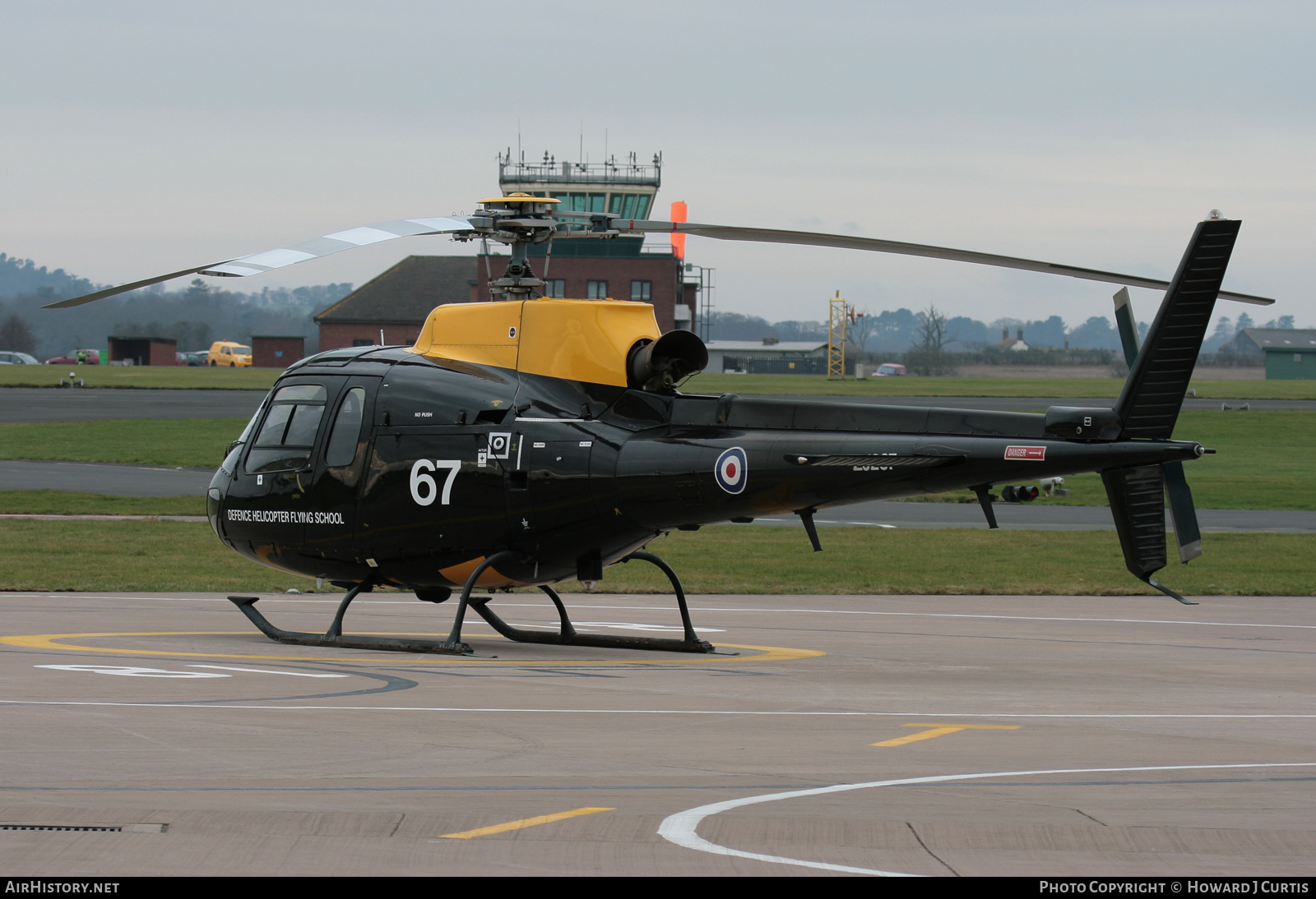 Aircraft Photo of ZJ267 | Eurocopter AS-350BB Squirrel HT1 | UK - Air Force | AirHistory.net #381752