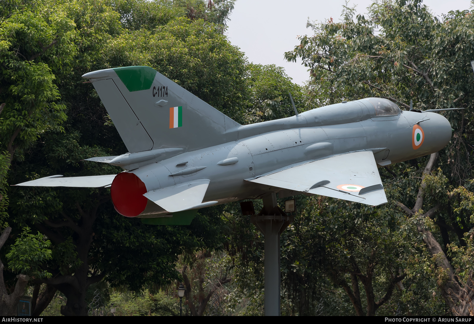 Aircraft Photo of C1174 | Mikoyan-Gurevich MiG-21FL | India - Air Force | AirHistory.net #381771