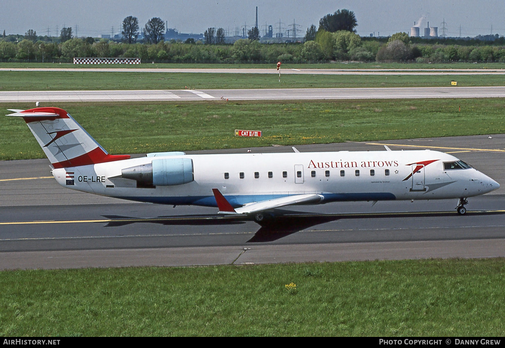 Aircraft Photo of OE-LRE | Canadair CRJ-100LR (CL-600-2B19) | Austrian Arrows | AirHistory.net #381790