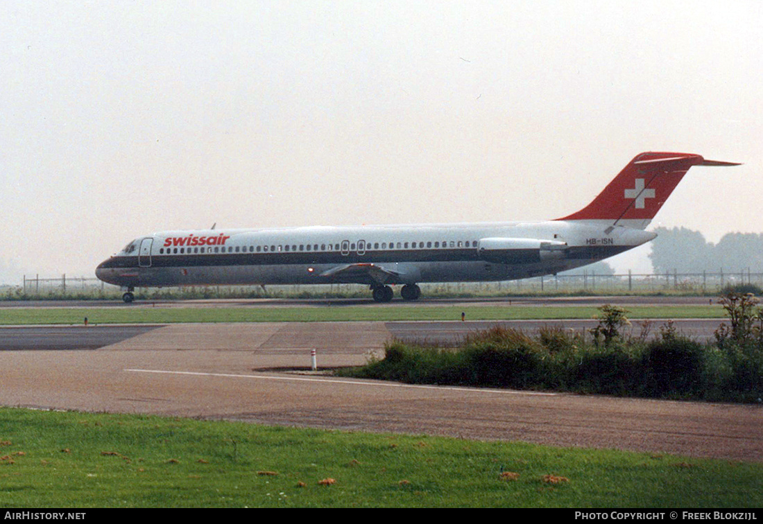 Aircraft Photo of HB-ISN | McDonnell Douglas DC-9-51 | Swissair | AirHistory.net #381792
