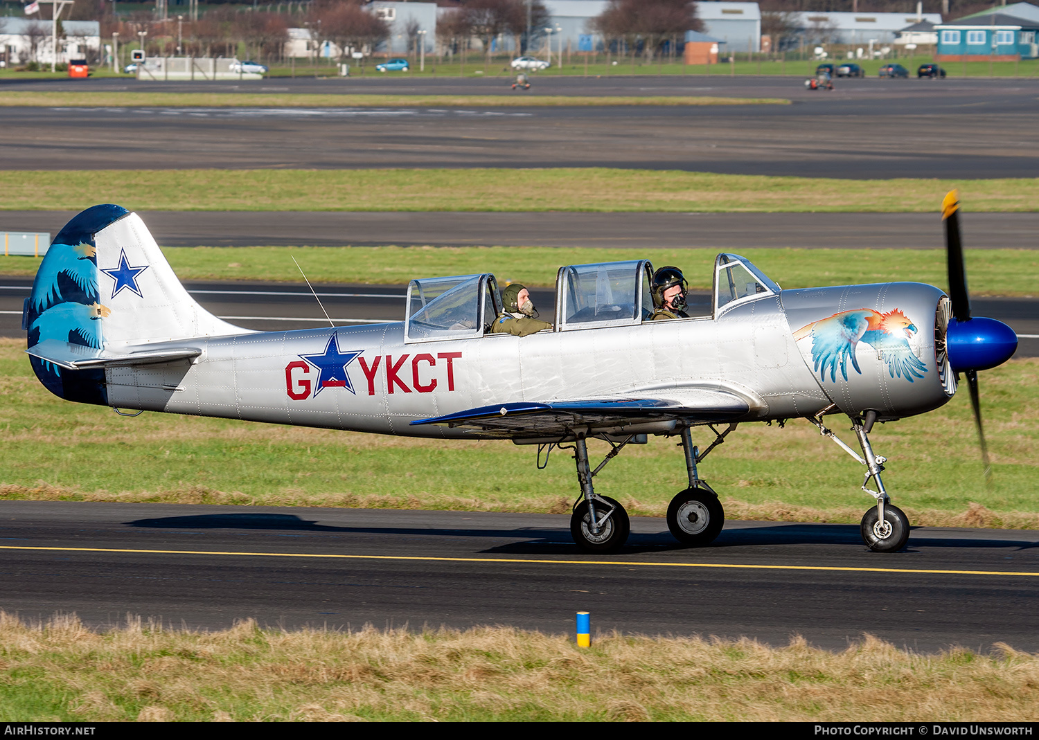Aircraft Photo of G-YKCT | Yakovlev Yak-52 | AirHistory.net #381804