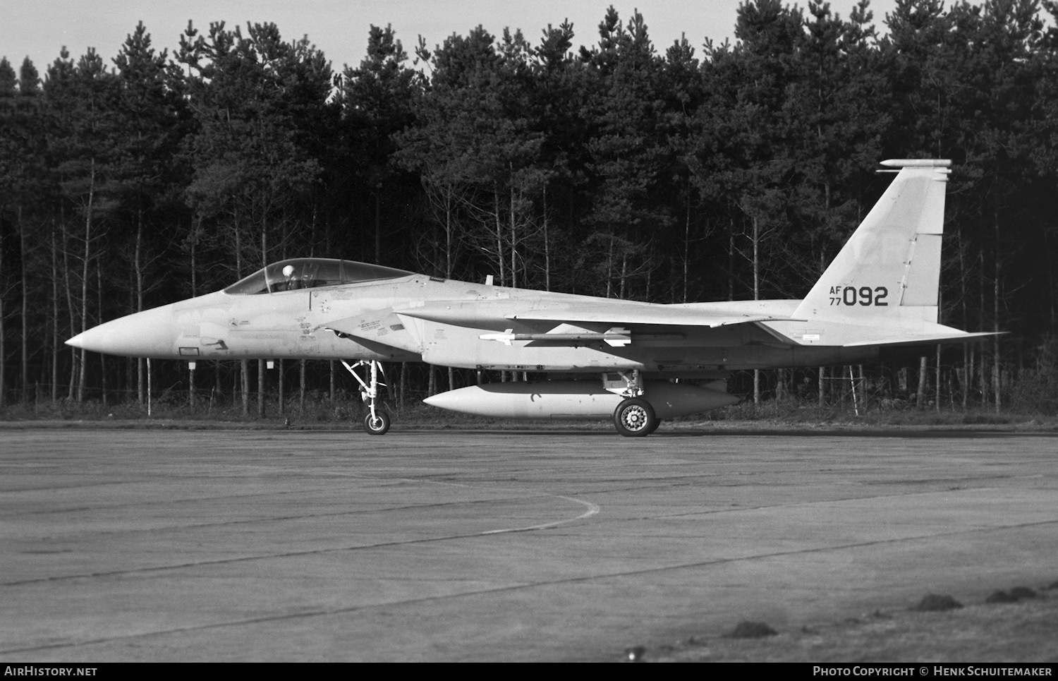 Aircraft Photo of 77-0092 / AF77-092 | McDonnell Douglas F-15A Eagle | USA - Air Force | AirHistory.net #381817