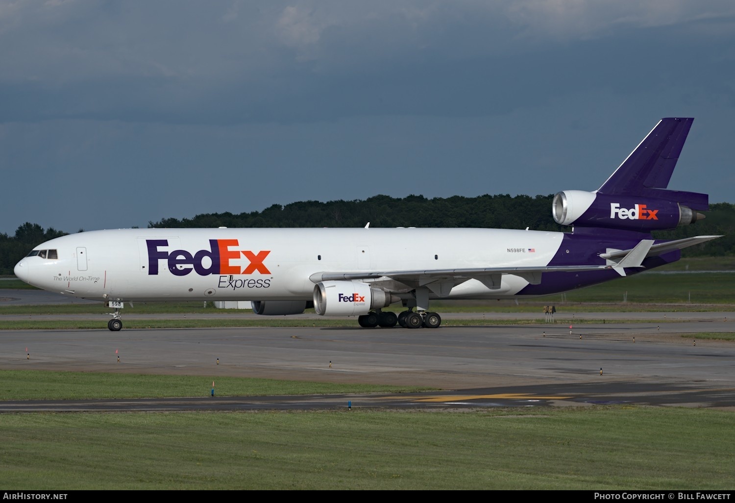 Aircraft Photo of N598FE | McDonnell Douglas MD-11/F | FedEx Express | AirHistory.net #381844