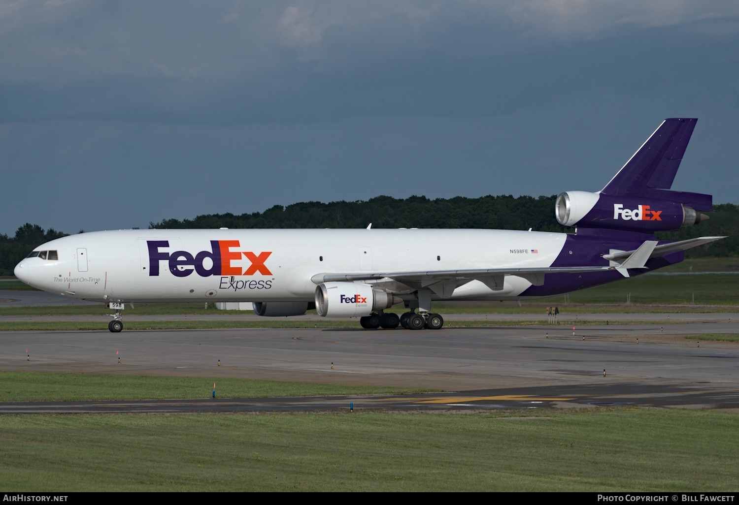 Aircraft Photo of N598FE | McDonnell Douglas MD-11/F | FedEx Express - Federal Express | AirHistory.net #381844