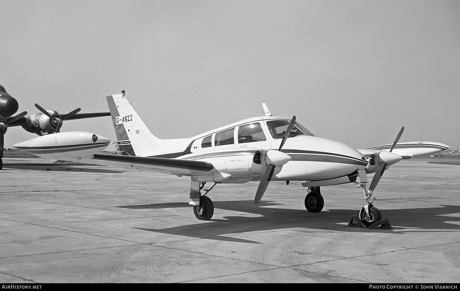 Aircraft Photo of G-ASZZ | Cessna 310J | AirHistory.net #381849