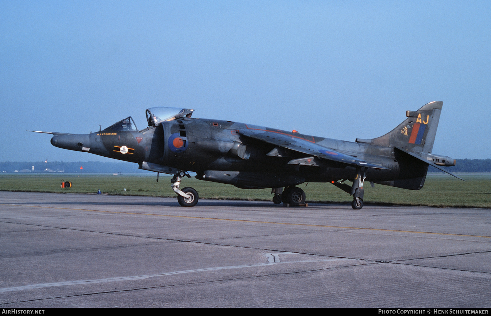 Aircraft Photo of XZ134 | Hawker Siddeley Harrier GR3 | UK - Air Force | AirHistory.net #381859