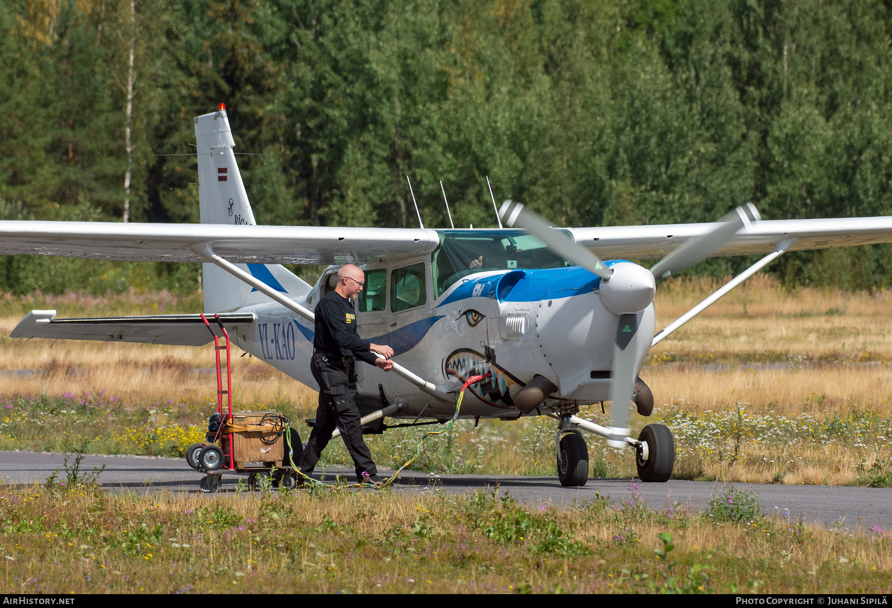 Aircraft Photo of YL-KAO | Cessna T207A/Soloy Turbine 207 | Rigas Aeroklubs | AirHistory.net #381876