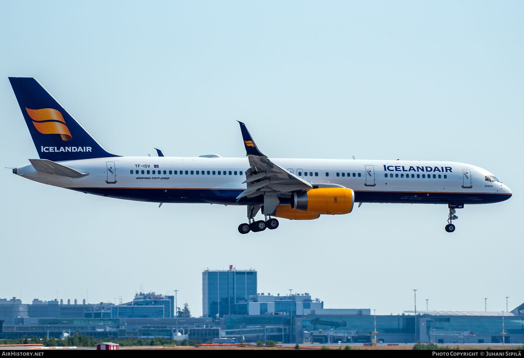 Aircraft Photo of TF-ISV | Boeing 757-256 | Icelandair | AirHistory.net #381931