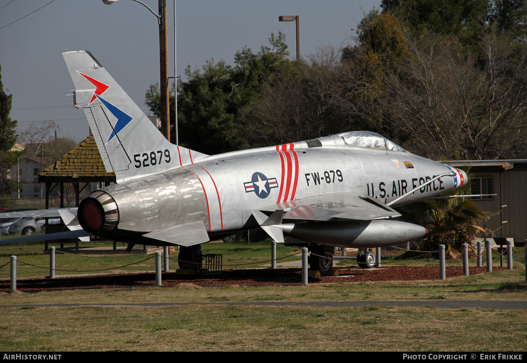 Aircraft Photo of 55-2879 / 52879 | North American F-100C Super Sabre | USA - Air Force | AirHistory.net #381932