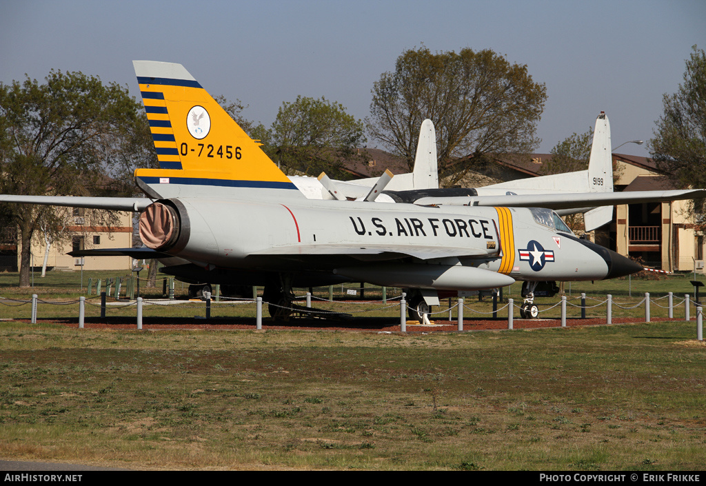 Aircraft Photo of 57-2456 / 0-72456 | Convair F-106A Delta Dart | USA - Air Force | AirHistory.net #381939