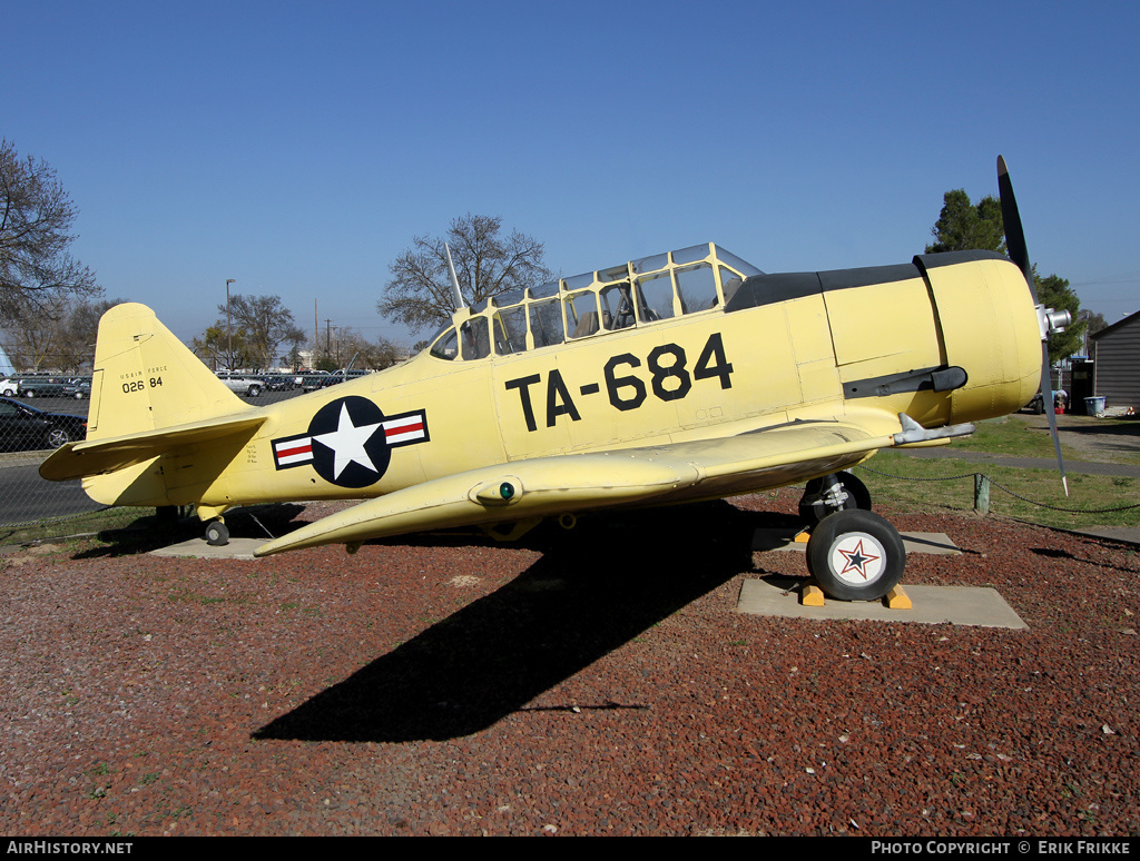 Aircraft Photo of 02684 | North American NA-66 Harvard II | USA - Air Force | AirHistory.net #381944
