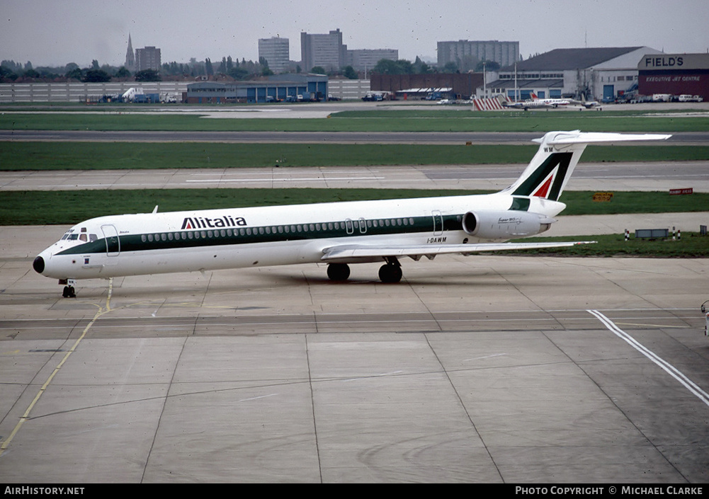 Aircraft Photo of I-DAWM | McDonnell Douglas MD-82 (DC-9-82) | Alitalia | AirHistory.net #381964