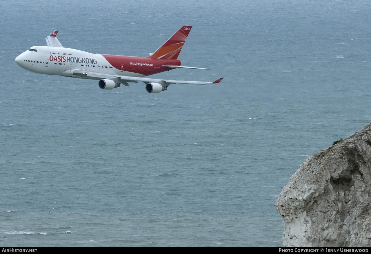 Aircraft Photo of B-LFC | Boeing 747-481 | Oasis Hong Kong Airlines | AirHistory.net #381976