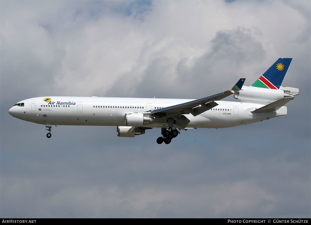 Aircraft Photo of V5-NMD | McDonnell Douglas MD-11 | Air Namibia | AirHistory.net #381981