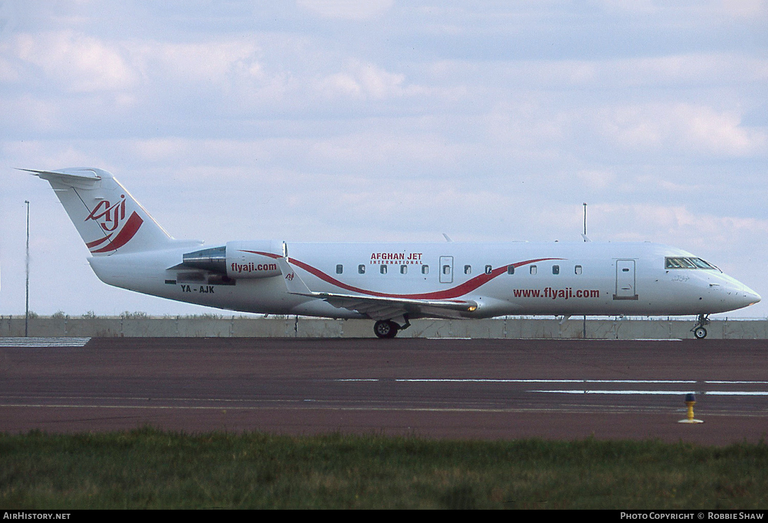 Aircraft Photo of YA-AJK | Bombardier CRJ-200LR (CL-600-2B19) | Afghan Jet International - AJI | AirHistory.net #381990