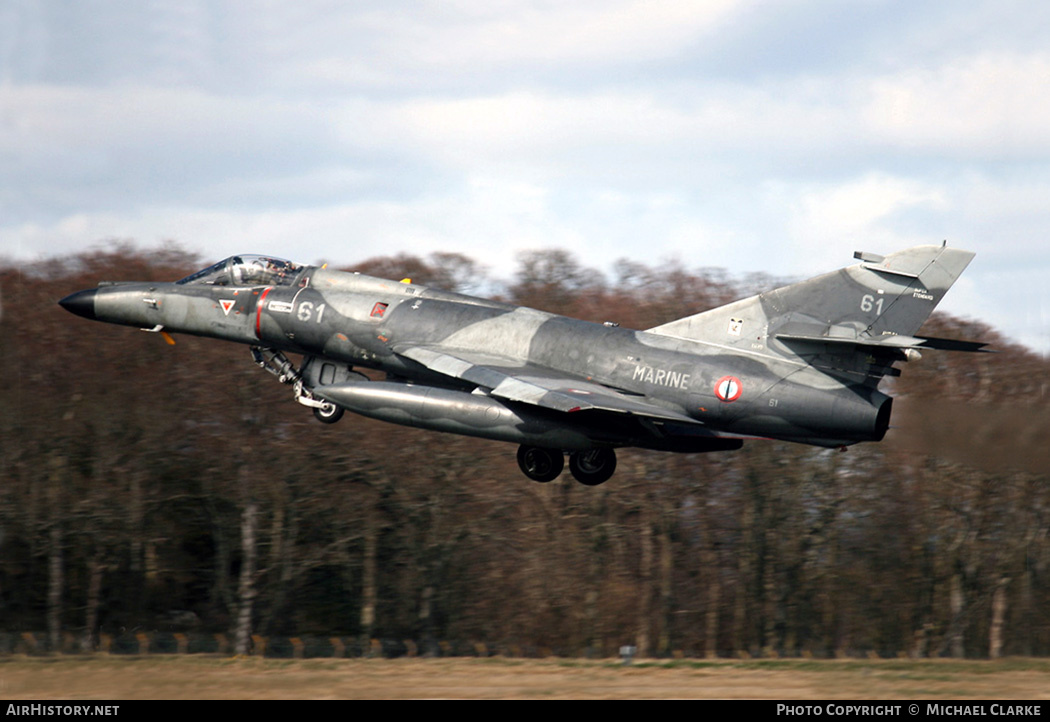 Aircraft Photo of 61 | Dassault Super Etendard Modernisé | France - Navy | AirHistory.net #381996