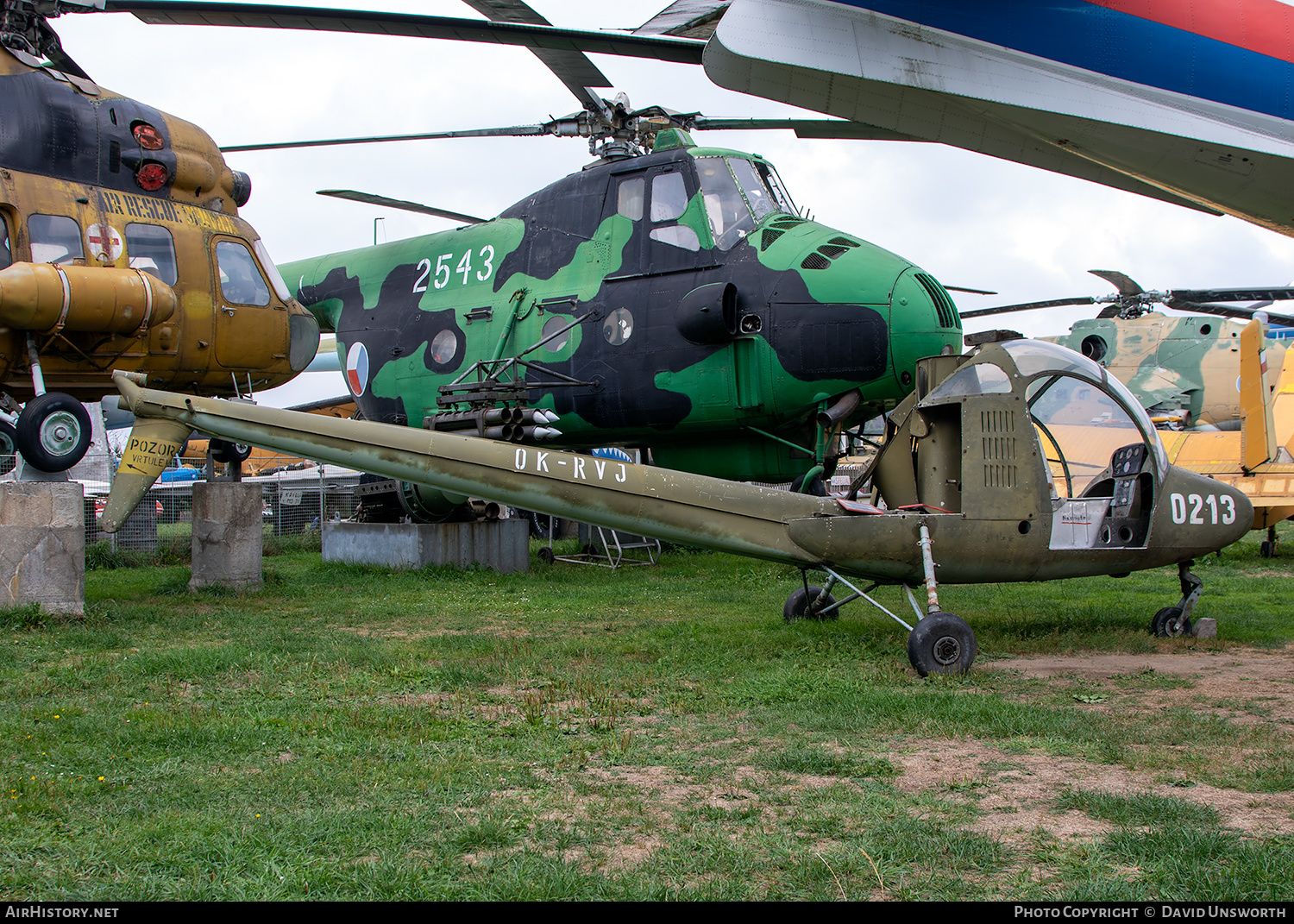 Aircraft Photo of 0213 / OK-RVJ | Aero HC-102 Heli Baby | Czechoslovakia - Air Force | AirHistory.net #381998