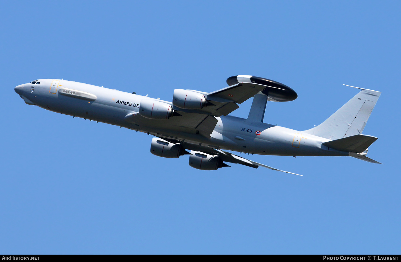 Aircraft Photo of 204 | Boeing E-3F Sentry | France - Air Force | AirHistory.net #382003