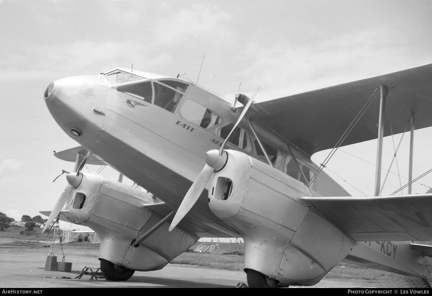 Aircraft Photo of VP-KCY | De Havilland D.H. 89 Dragon Rapide | East African Airways | AirHistory.net #382029