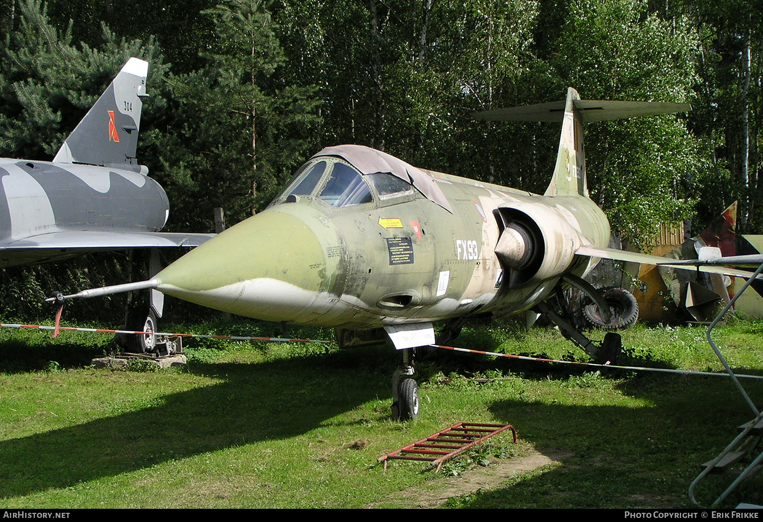 Aircraft Photo of FX93 | Lockheed F-104G Starfighter | Belgium - Air Force | AirHistory.net #382037