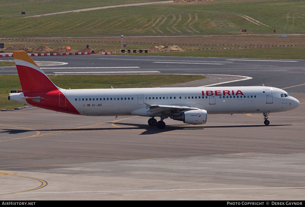 Aircraft Photo of EC-JQZ | Airbus A321-211 | Iberia | AirHistory.net #382046