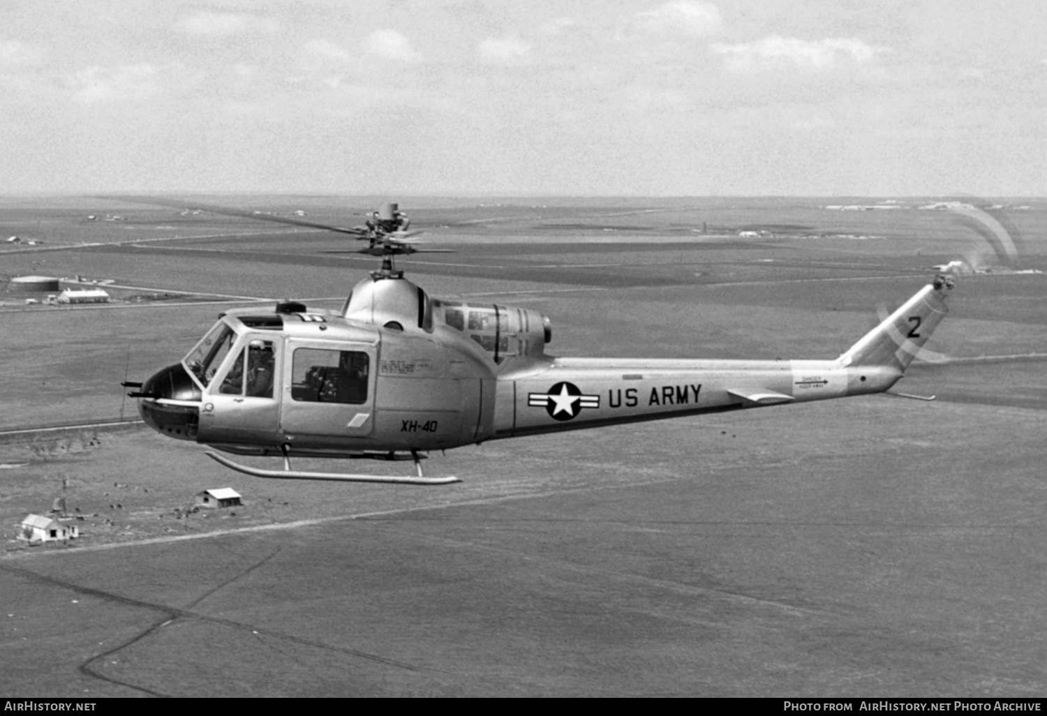 Aircraft Photo of 55-4460 | Bell XH-40 | USA - Army | AirHistory.net #382054