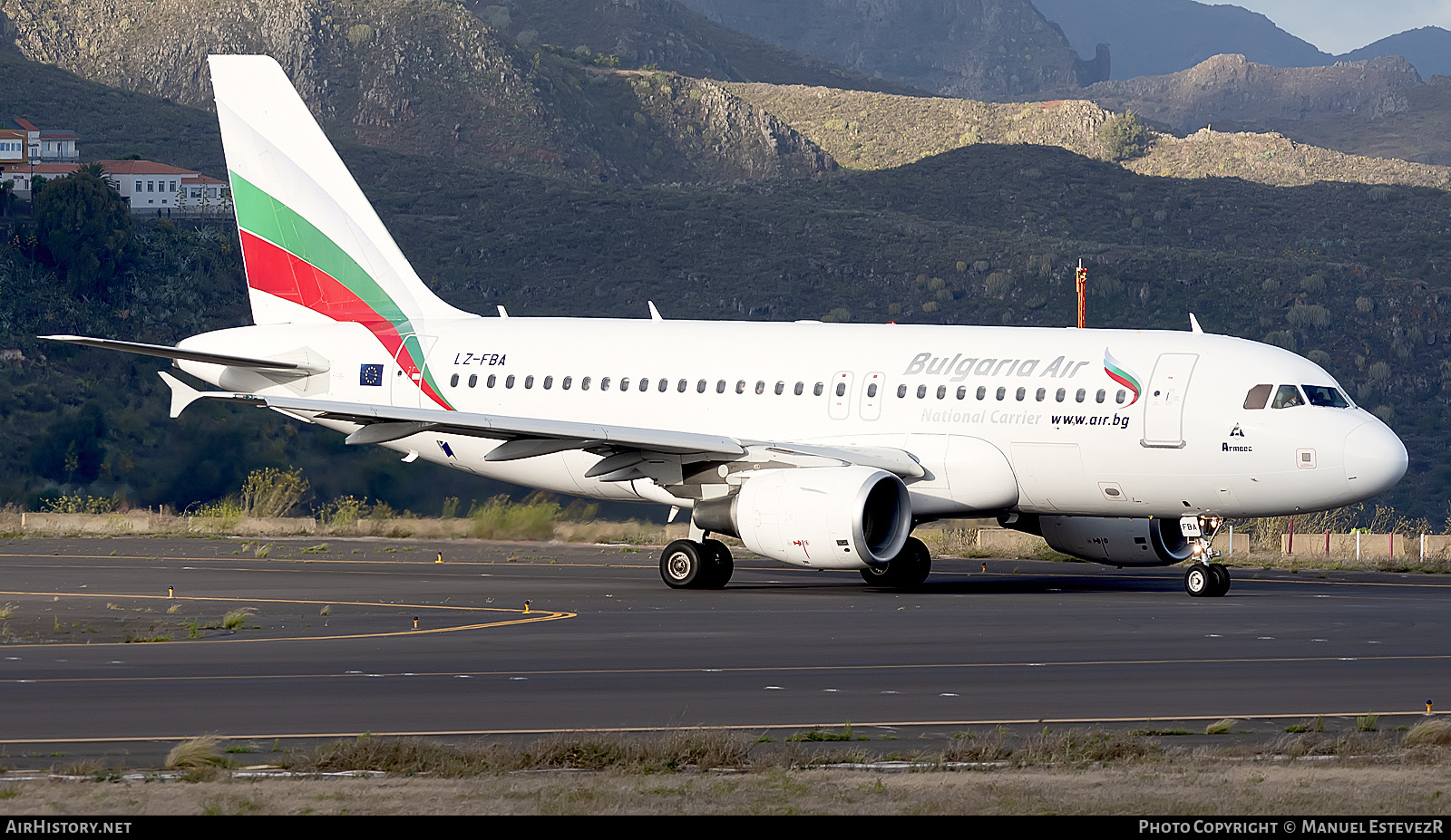 Aircraft Photo of LZ-FBA | Airbus A319-112 | Bulgaria Air | AirHistory.net #382055