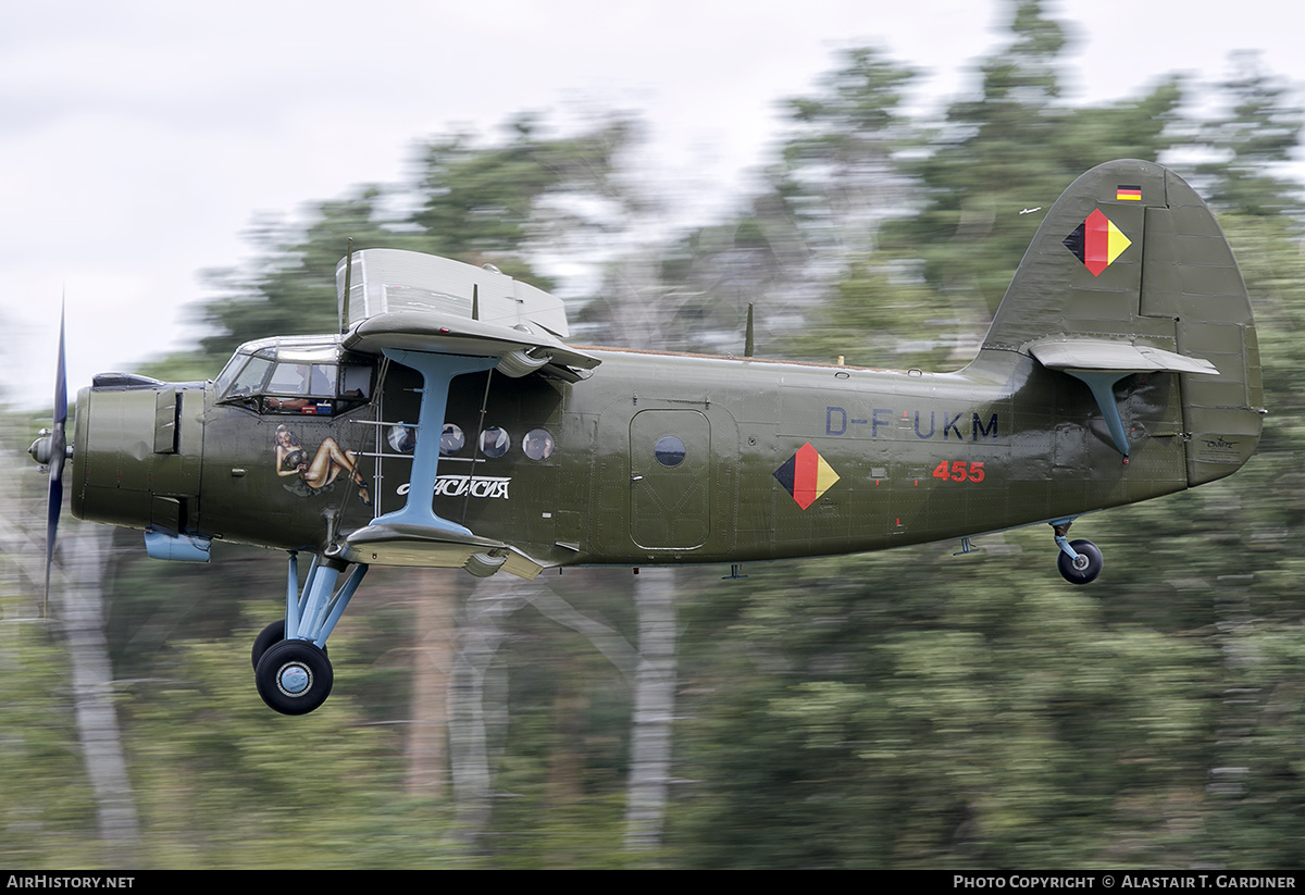 Aircraft Photo of D-FUKM / 455 | Antonov An-2T | East Germany - Air Force | AirHistory.net #382065