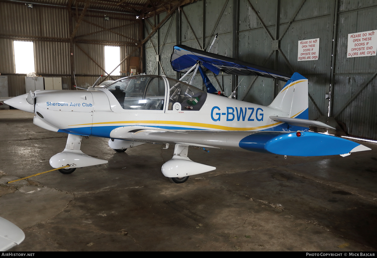 Aircraft Photo of G-BWZG | Robin R-2160 Alpha Sport | Sherburn Aero Club | AirHistory.net #382080