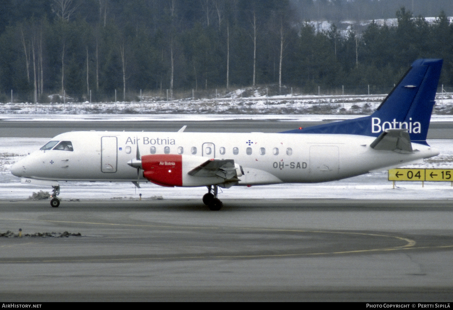 Aircraft Photo of OH-SAD | Saab-Fairchild SF-340A | Air Botnia | AirHistory.net #382101