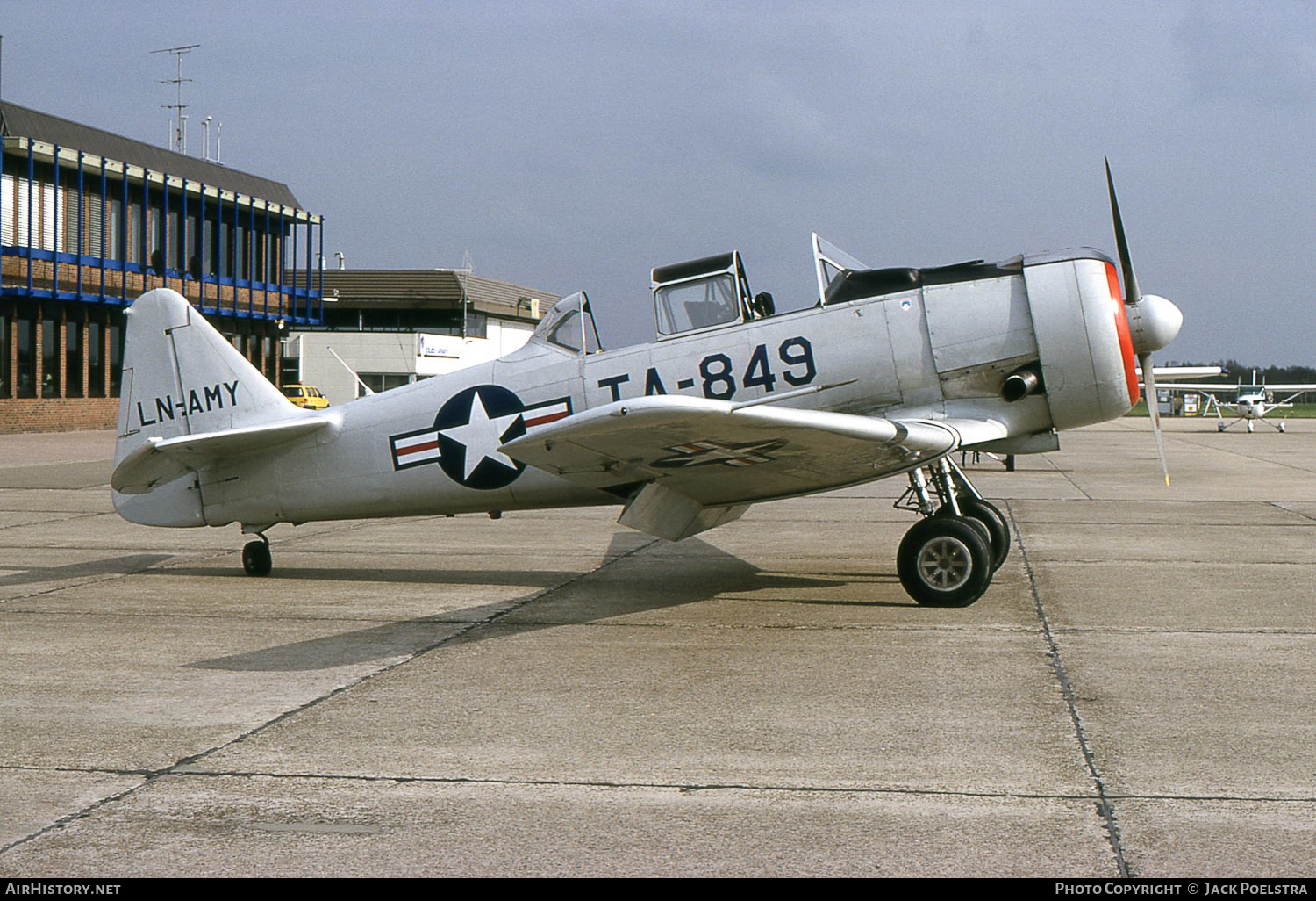 Aircraft Photo of LN-AMY / TA-849 | North American AT-6D Texan | USA - Air Force | AirHistory.net #382104