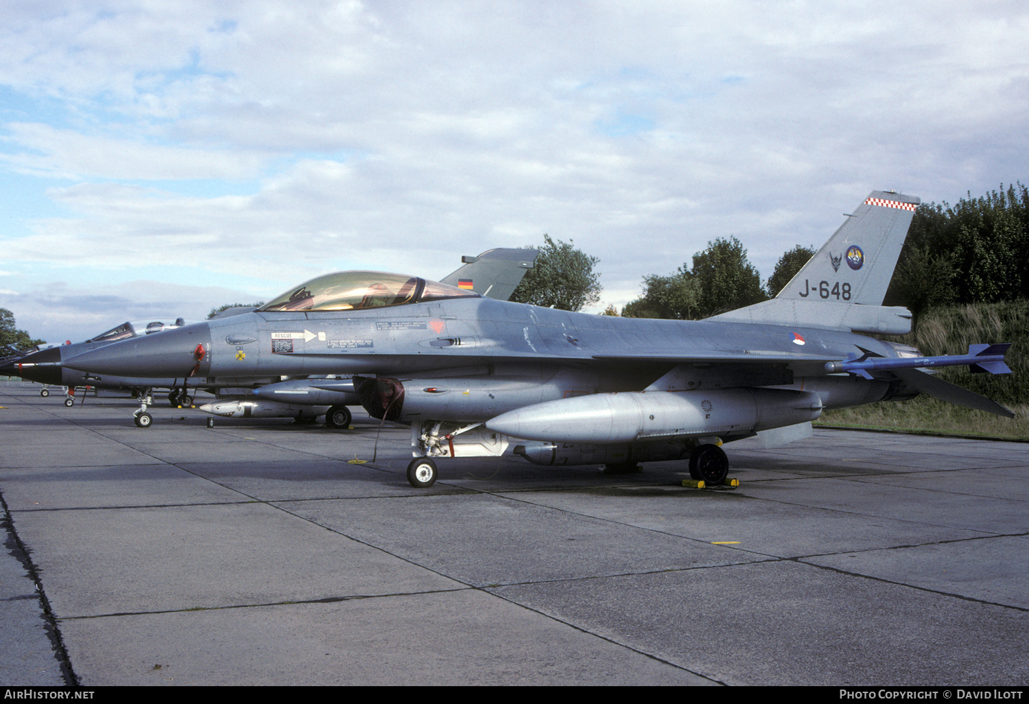 Aircraft Photo of J-648 | General Dynamics F-16A(R) Fighting Falcon | Netherlands - Air Force | AirHistory.net #382113