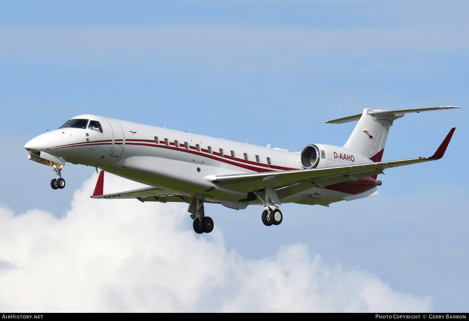 Aircraft Photo of D-AAHO | Embraer Legacy 650 (EMB-135BJ) | Air Hamburg | AirHistory.net #382125