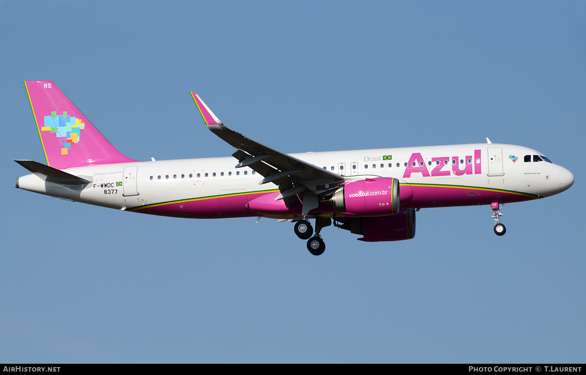 Aircraft Photo of F-WWDC | Airbus A320-251N | Azul Linhas Aéreas Brasileiras | AirHistory.net #382131