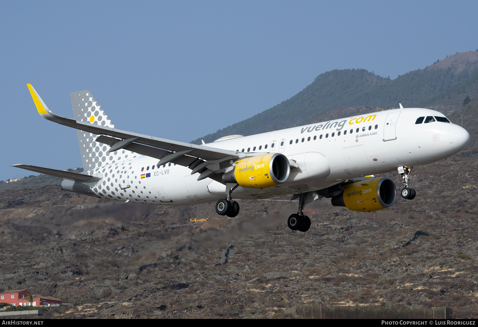 Aircraft Photo of EC-LVO | Airbus A320-214 | Vueling Airlines | AirHistory.net #382146